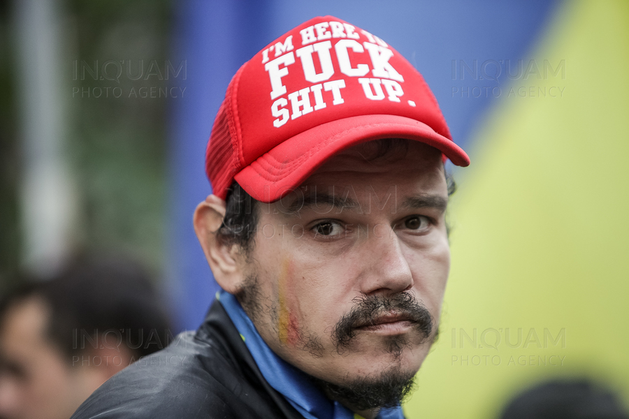 BUCURESTI - PROTEST - PLATFORMA UNIONISTA ACTIUNEA 2012
