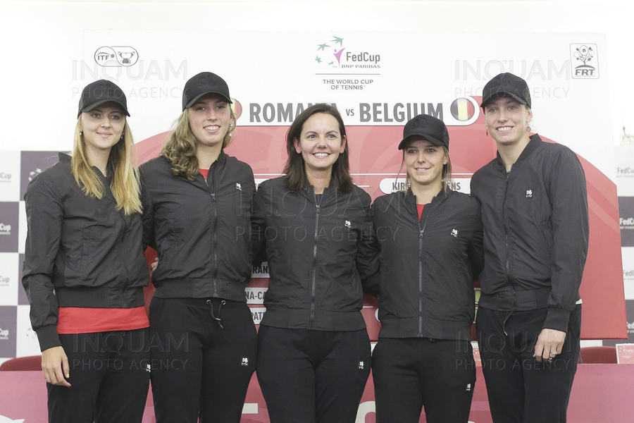 BUCURESTI - TRAGERE - FEDCUP - ROMANIA - BELGIA