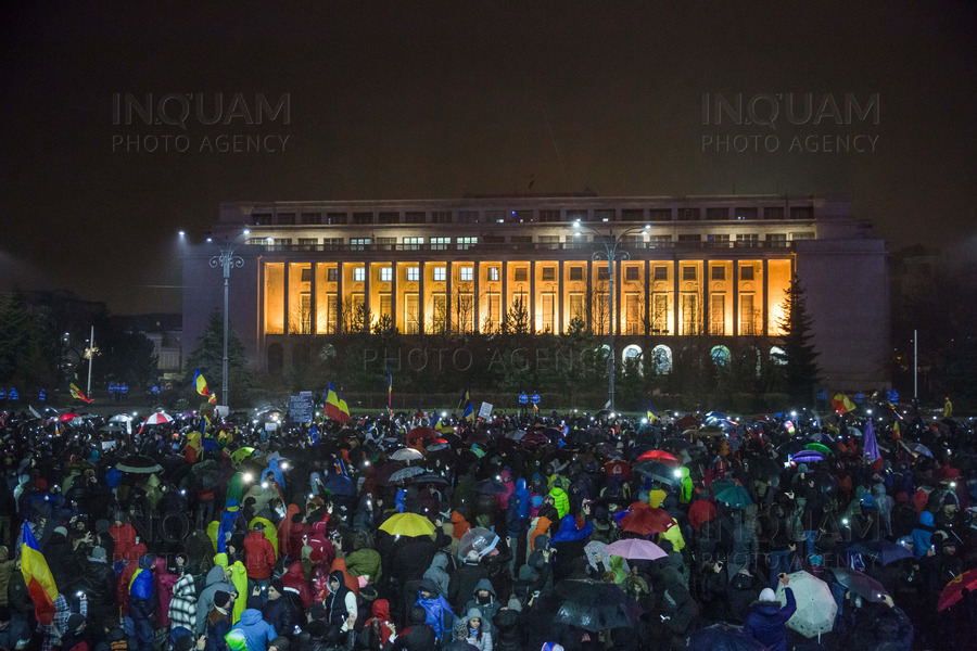 Bucuresti, Protest Guvern, ziua a XX-a