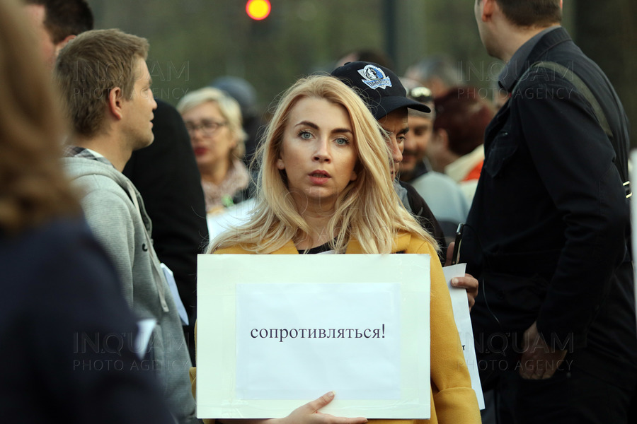 AMBASADA RUSIEI - PROTEST - CORUPTIE
