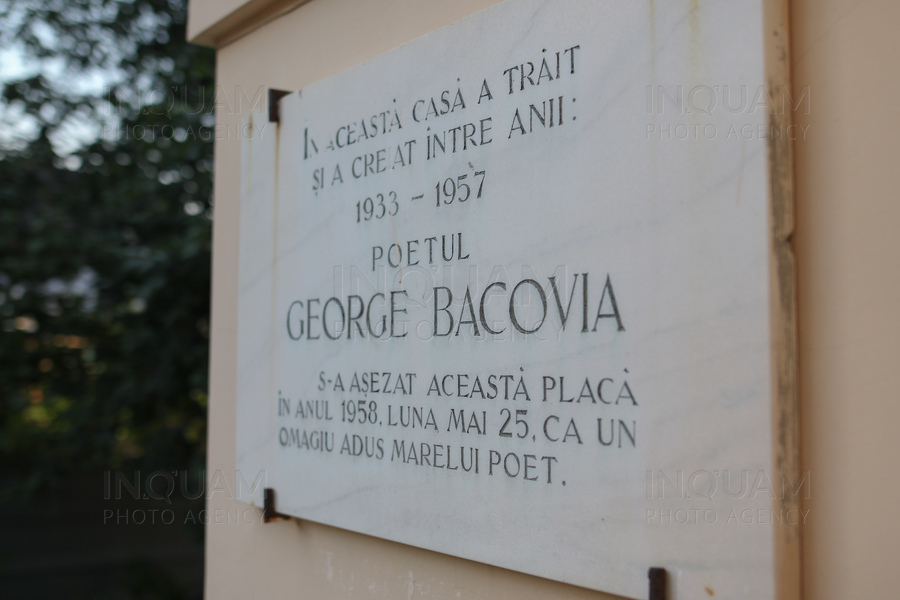 BUCURESTI - CASA MEMORIALA - GEORGE BACOVIA