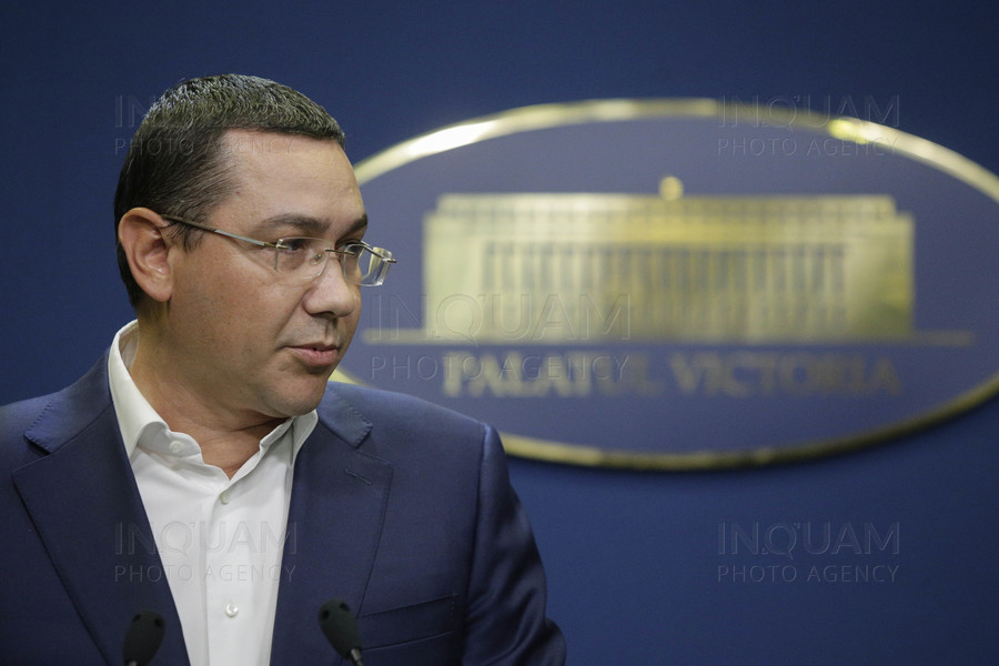 BUCURESTI - GUVERN - VICTOR PONTA