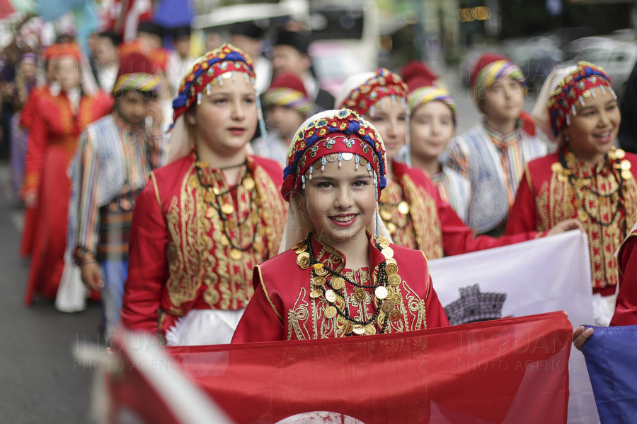 BUCURESTI - MARSUL PRIMAVERII - COMUNITATE TURCA