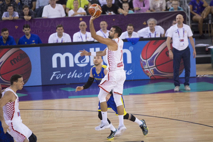Baschet - FIBA Europbasket 2017,meciul intre selectionatele Romanieii si Croatiei