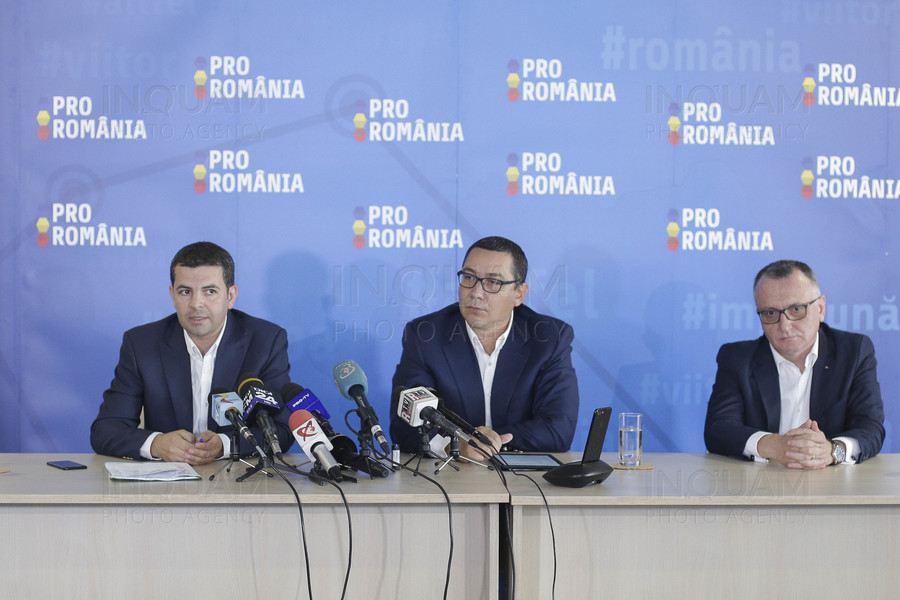 BUCURESTI - PRO ROMANIA - PROIECT POLITIC