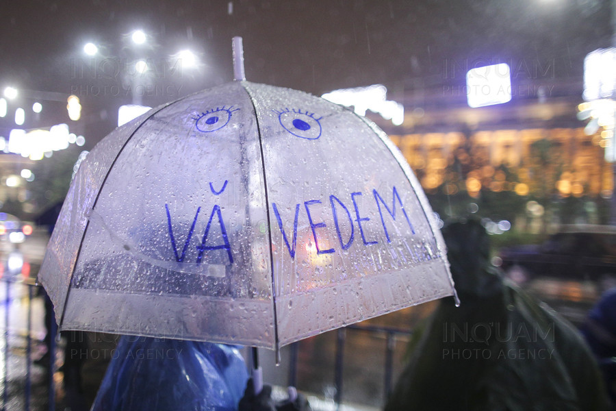 BUCURESTI - PROTEST - LEGILE JUSTITIEI