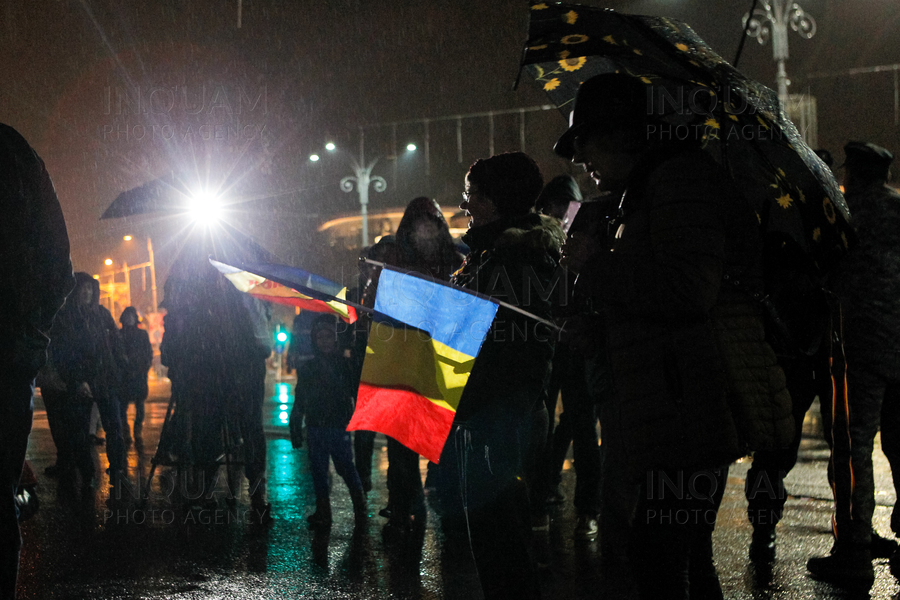BUCURESTI - PROTEST - ROMANIA MOARE