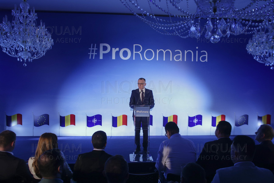 BUCURESTI - PRO ROMANIA - LANSARE AGENDA POLITICA