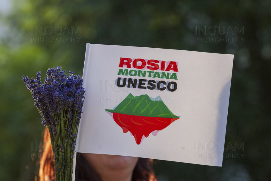 BUCURESTI - PROTEST - ROSIA MONTANA