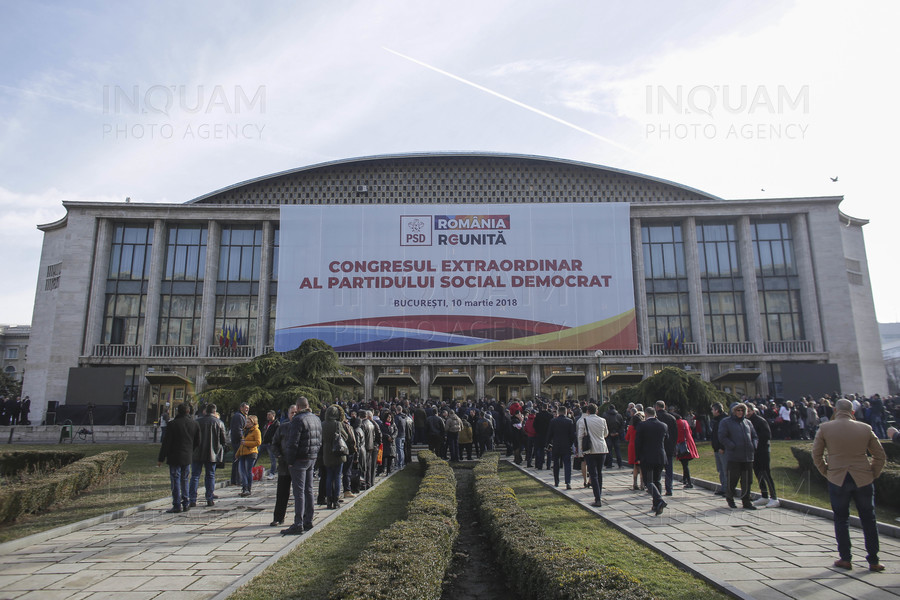 BUCURESTI - PSD - CONGRES - SALA PALATULUI