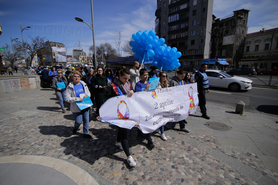 BUCURESTI - ZIUA DE CONSTIENTIZARE A AUTISMULUI