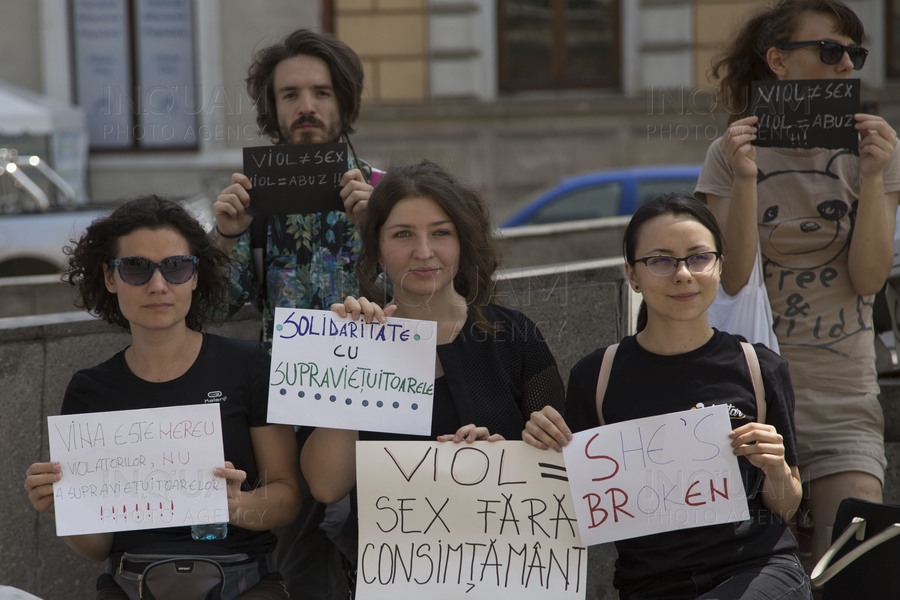 CLUJ-NAPOCA - PROTEST - ELIBERARE CONDITIONATA - VIOLATOR