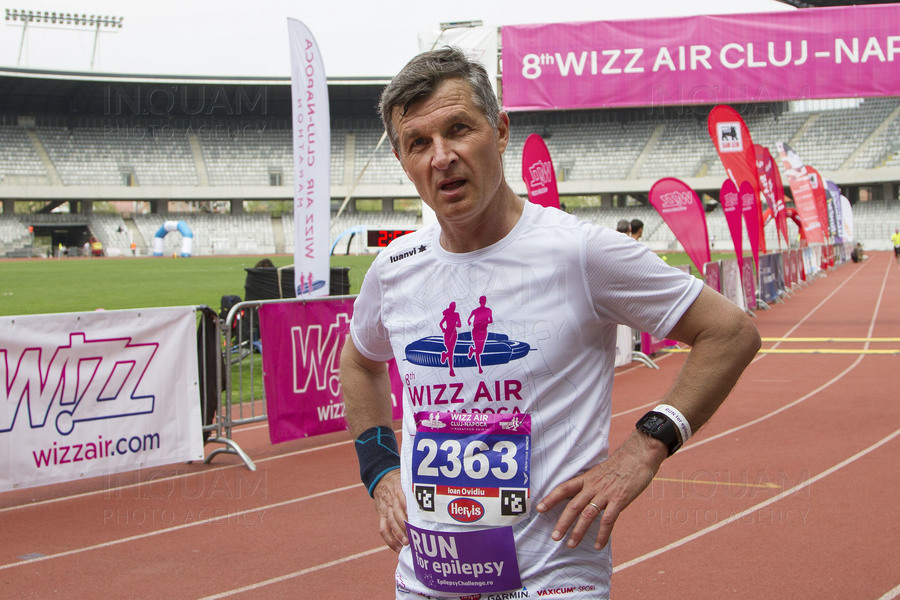 Fostul fotbalist Ioan Ovidio Sabau la Wizz Air Cluj -Napoca Marathon