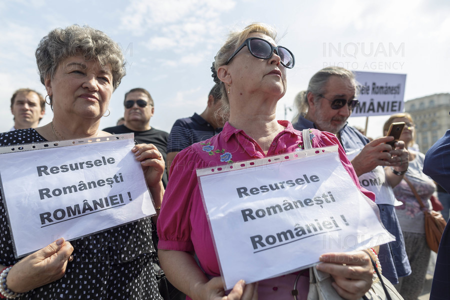 BUCURESTI - PROTEST - INTAI ROMANIA