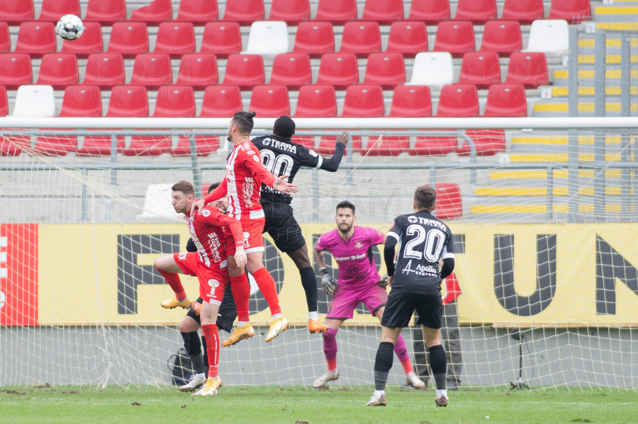 ARAD - FOTBAL - LIGA 1 - ETAPA 22 - FC HERMANNSTADT - UTA ARAD - 7 FEB 2021