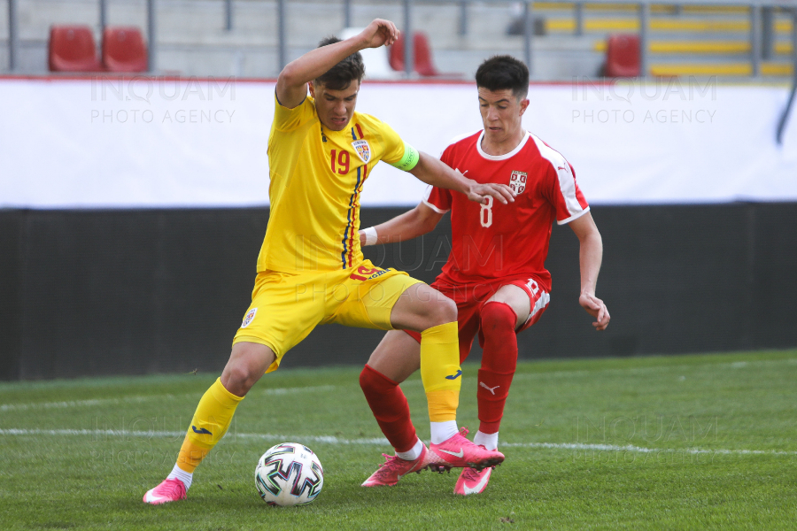 ARAD - FOTBAL U19 - AMICAL - ROMANIA-SERBIA - 10 MAR 2021
