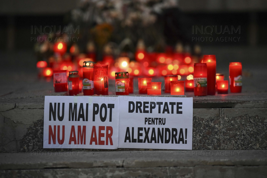 BOTOSANI - PROTEST - DECES ALEXANDRA - 24 AUG 2023