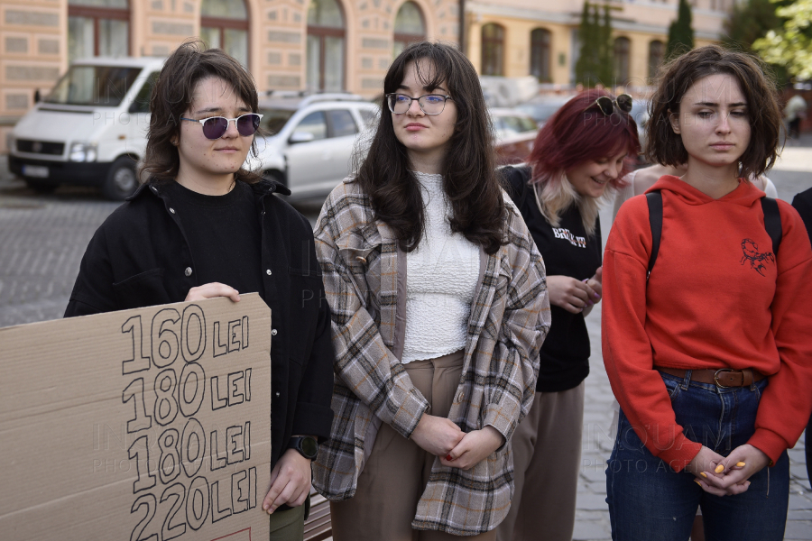 BRASOV - PROTEST STUDENTI - 2 OCT 2023
