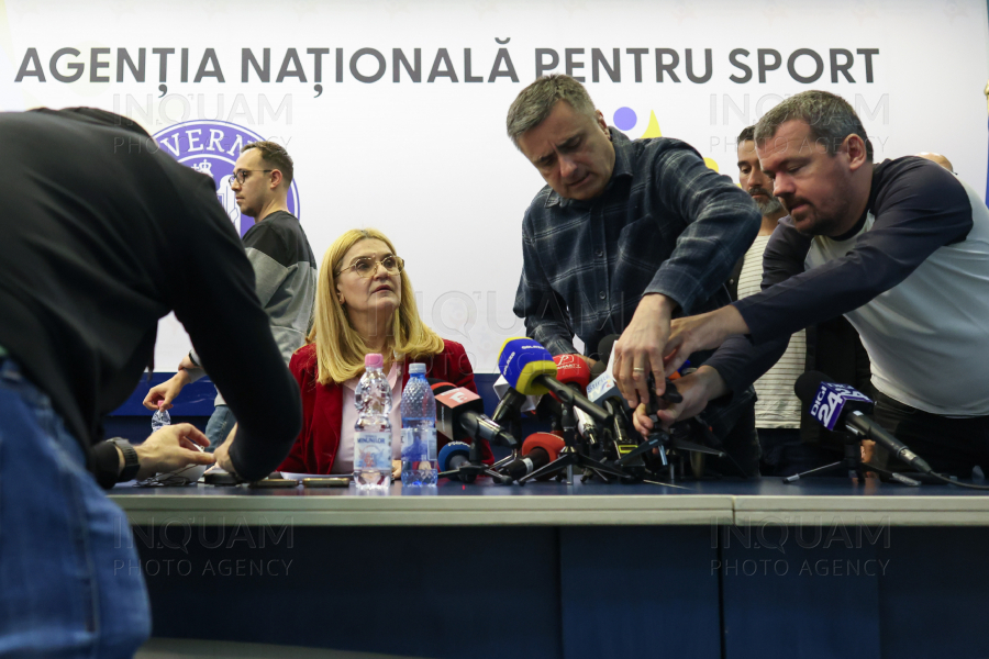 BUCURESTI - AGENTIA NATIONALA PENTRU SPORT - CONFERINTA - 17 OCT 2024