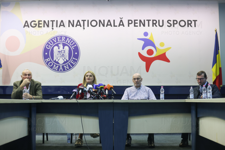 BUCURESTI - AGENTIA NATIONALA PENTRU SPORT - CONFERINTA - 17 OCT 2024