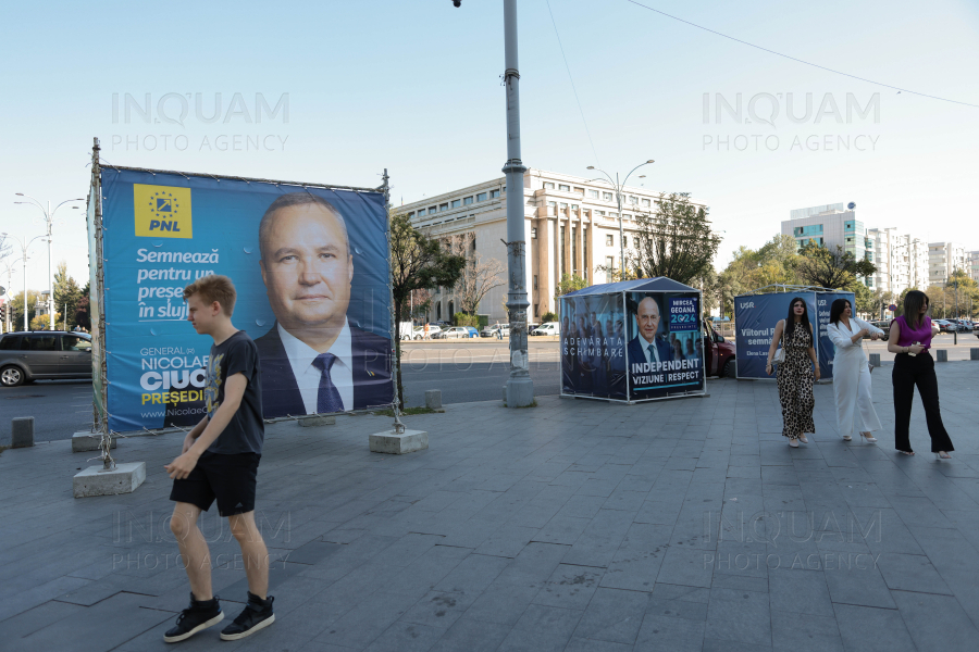 BUCURESTI - ALEGERI 2024 - AFISE ELECTORALE - 23 SEP 2024