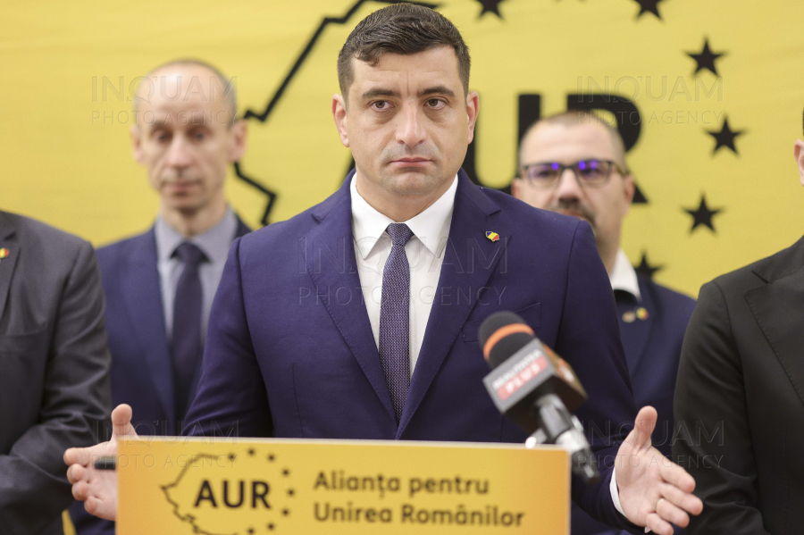 BUCURESTI - ALEGERI 2024 - AUR - DECLARATII - 29 OCT 2024