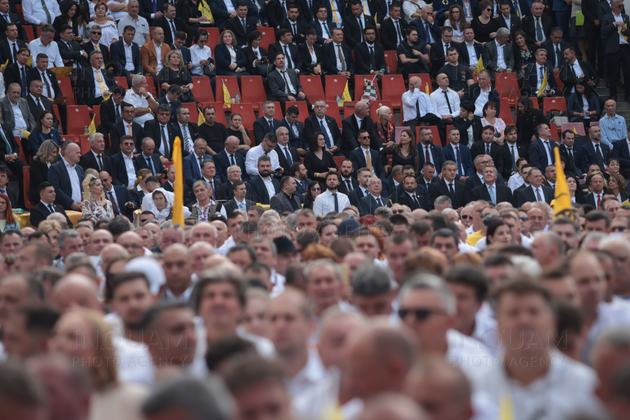 BUCURESTI - ALEGERI 2024 - AUR - LANSARE CANDIDATI PARLAMENTARE - 22 SEP 2024