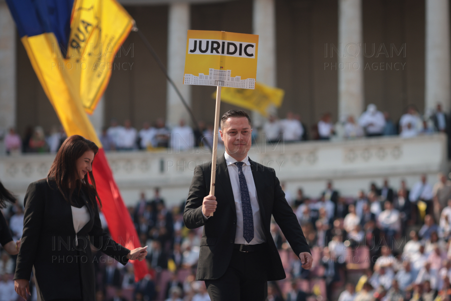 BUCURESTI - ALEGERI 2024 - AUR - LANSARE CANDIDATI PARLAMENTARE - 22 SEP 2024