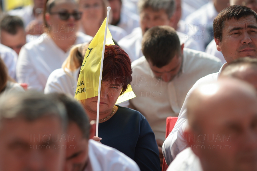 BUCURESTI - ALEGERI 2024 - AUR - LANSARE CANDIDATI PARLAMENTARE - 22 SEP 2024