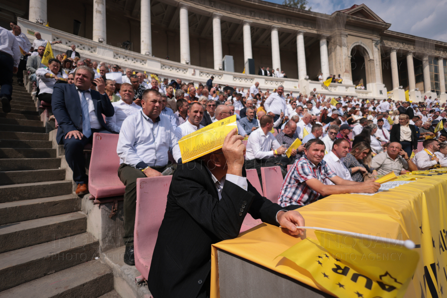 BUCURESTI - ALEGERI 2024 - AUR - LANSARE CANDIDATI PARLAMENTARE - 22 SEP 2024