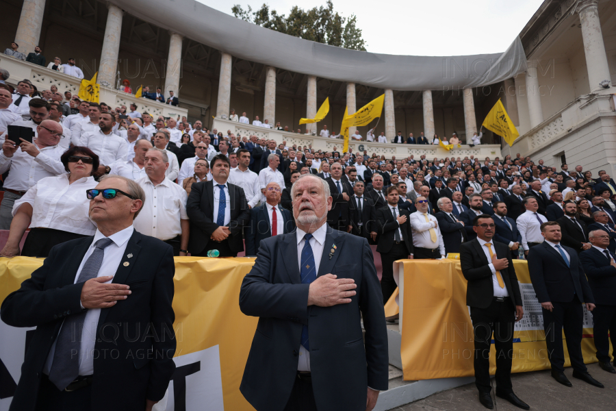 BUCURESTI - ALEGERI 2024 - AUR - LANSARE CANDIDATI PARLAMENTARE - 22 SEP 2024