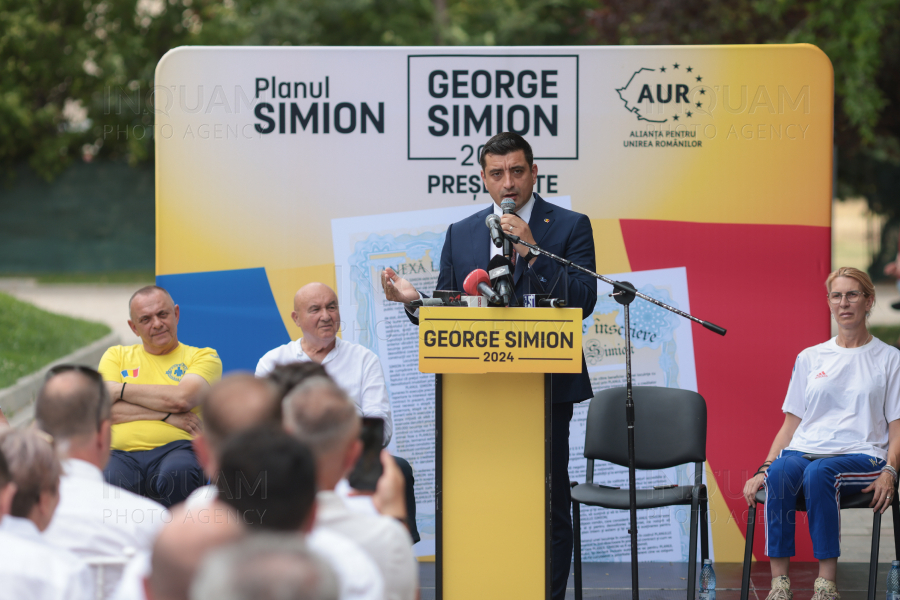 BUCURESTI - ALEGERI 2024 - AUR - PLANUL SIMION PENTRU SPORT - 3 AUG 2024