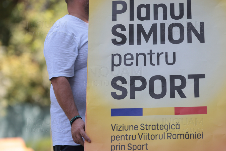 BUCURESTI - ALEGERI 2024 - AUR - PLANUL SIMION PENTRU SPORT - 3 AUG 2024