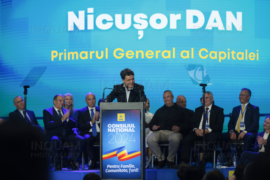 BUCURESTI - ALEGERI 2024 - CONSILIUL NATIONAL PNL - 15 SEP 2024