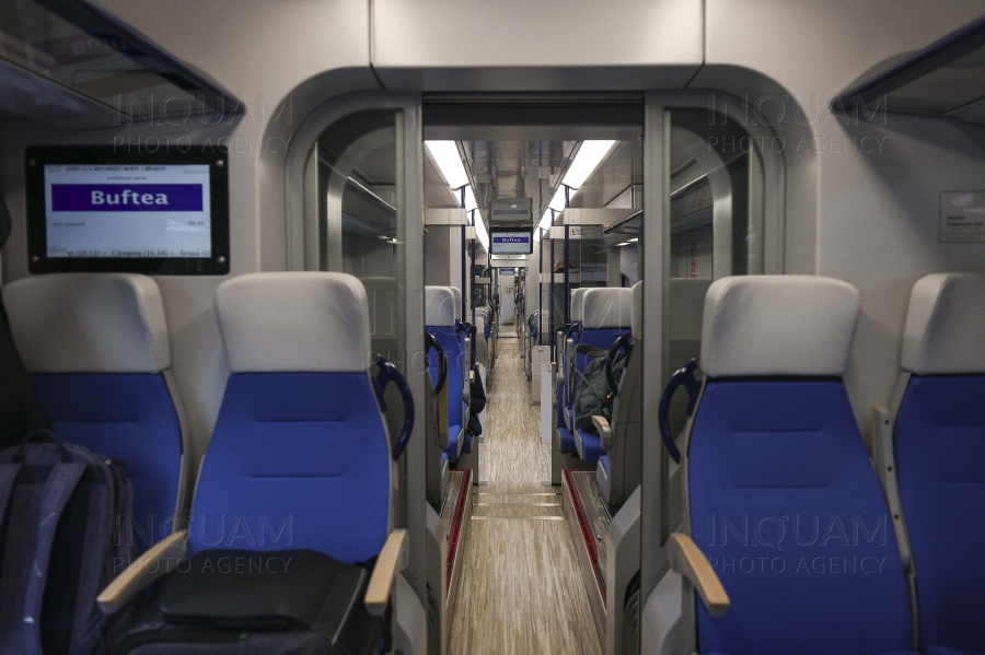 BUCURESTI - ALEGERI 2024 - CURSA INAUGURALA - TREN ALSTOM - 20 NOI 2024