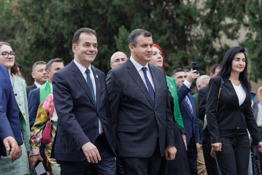 BUCURESTI - ALEGERI 2024 - DEPUNERE CANDIDATURA - BEC - LUDOVIC ORBAN - 5 OCT 2024