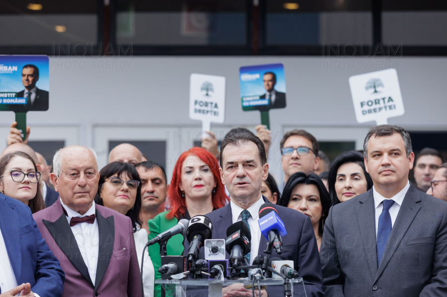 BUCURESTI - ALEGERI 2024 - DEPUNERE CANDIDATURA - BEC - LUDOVIC ORBAN - 5 OCT 2024