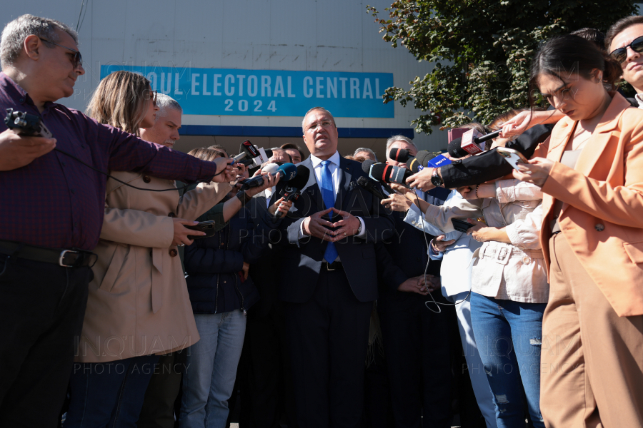 BUCURESTI - ALEGERI 2024 - DEPUNERE CANDIDATURA PNL - 2 OCT 2024