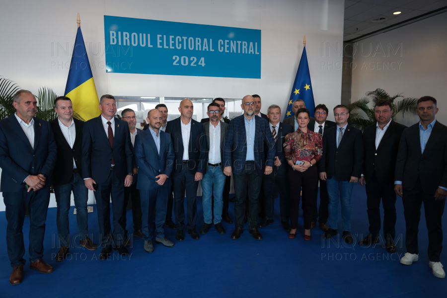 BUCURESTI - ALEGERI 2024 - DEPUNERE CANDIDATURI - UDMR - 2 OCT 2024