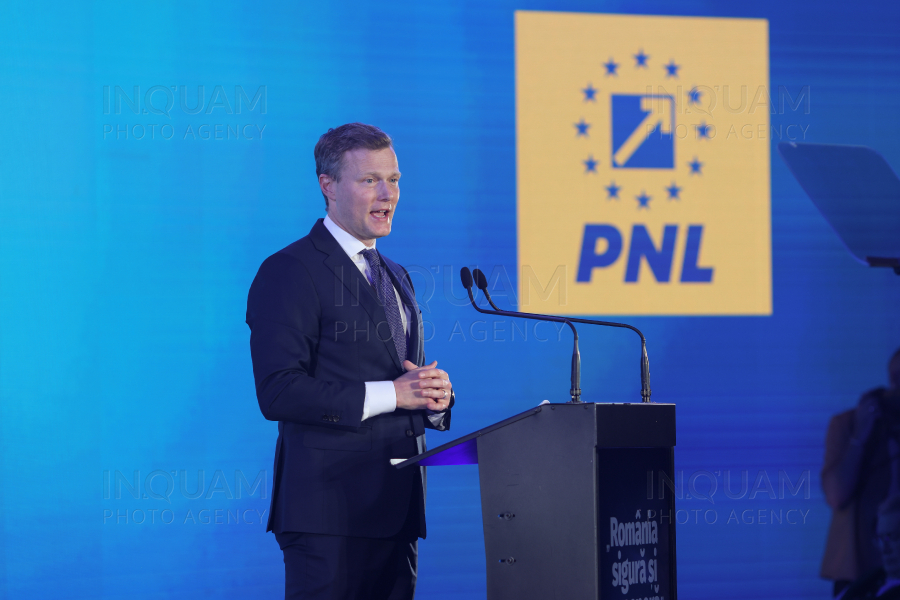 BUCURESTI - ALEGERI 2024 - LANSARE PROGRAM PREZIDENTIAL - CANDIDAT PNL - 23 OCT 2024