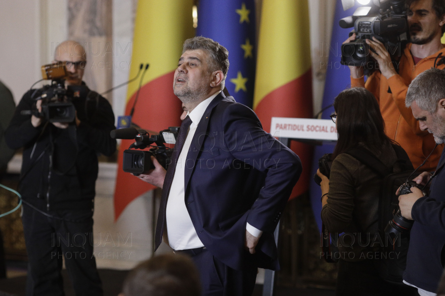 BUCURESTI - ALEGERI 2024 - PARLAMENT - DECLARATII - 21 FEB 2024