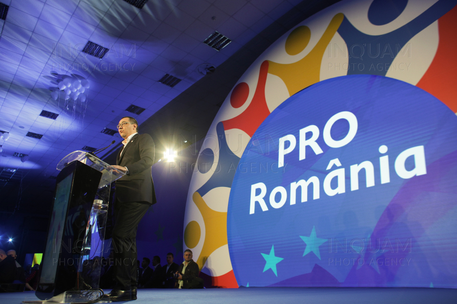 BUCURESTI - ALEGERI EUROPARLAMENTARE 2019 - LANSARE PRO ROMANIA
