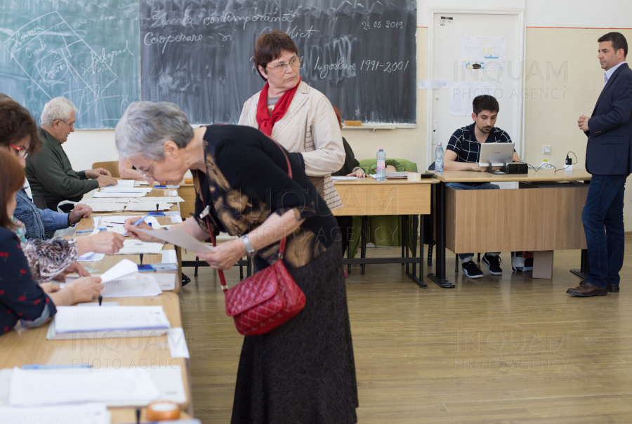 BUCURESTI - ALEGERI EUROPARLAMENTARE 2019 - REFERENDUM