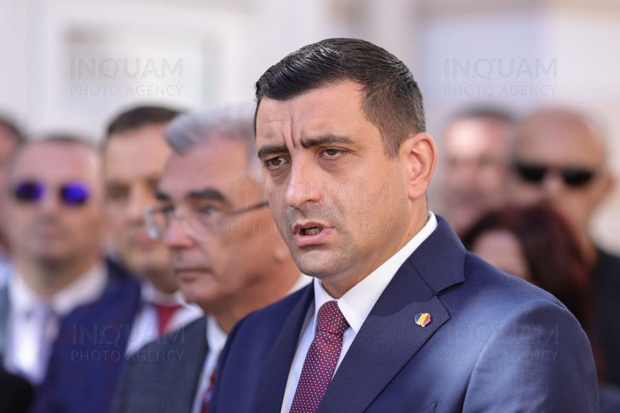 BUCURESTI - ALEGERI PARLAMENTARE 2024 - DEPUNERE SEMNATURI - AUR - 17 OCT 2024