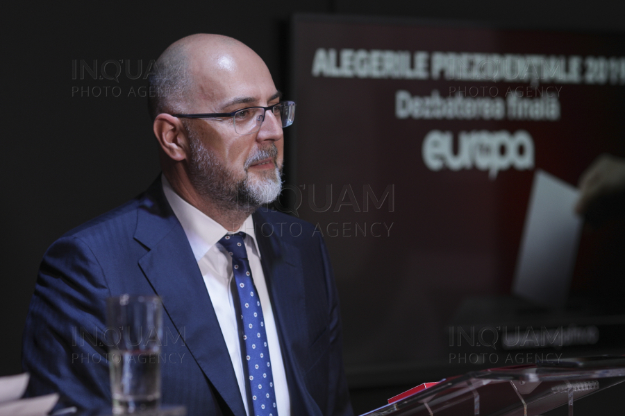 BUCURESTI - ALEGERI PREZIDENTIALE 2019 - EUROPA FM - DEZBATERE ELECTORALA