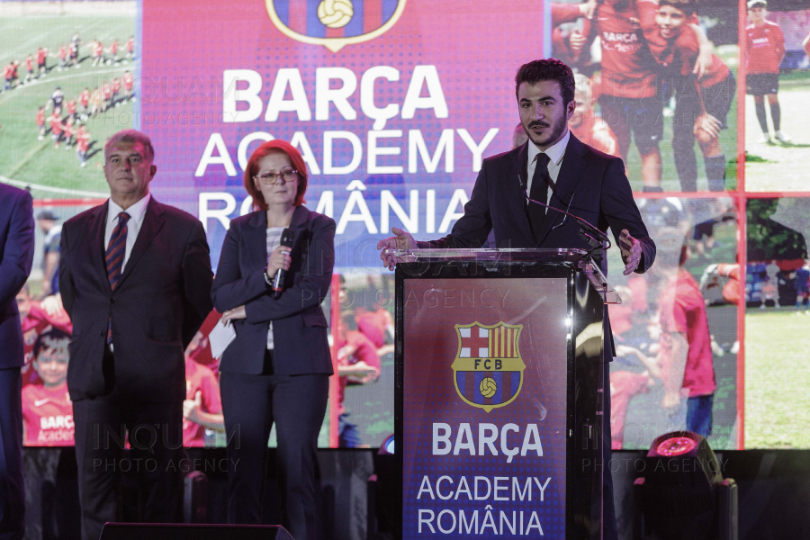 BUCURESTI - BARCA ACADEMY ROMANIA - DESCHIDERE OFICIALA - 8 OCT 2024