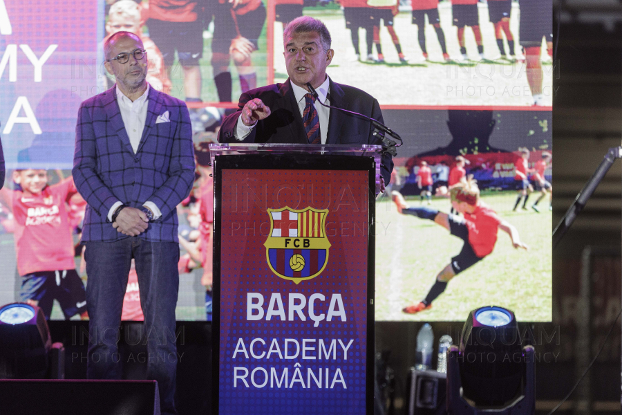 BUCURESTI - BARCA ACADEMY ROMANIA - DESCHIDERE OFICIALA - 8 OCT 2024