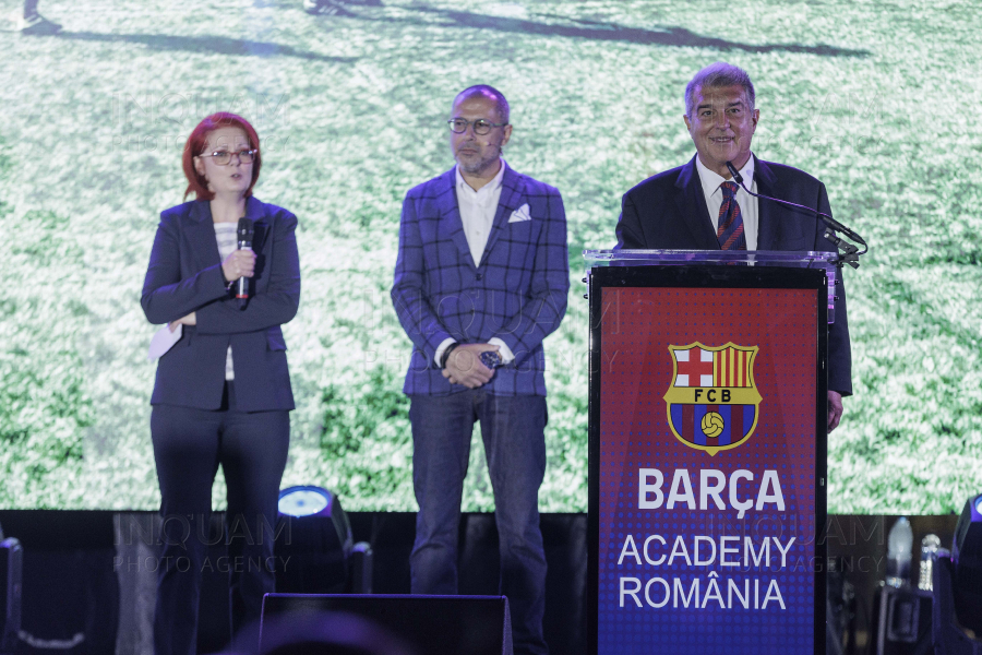 BUCURESTI - BARCA ACADEMY ROMANIA - DESCHIDERE OFICIALA - 8 OCT 2024