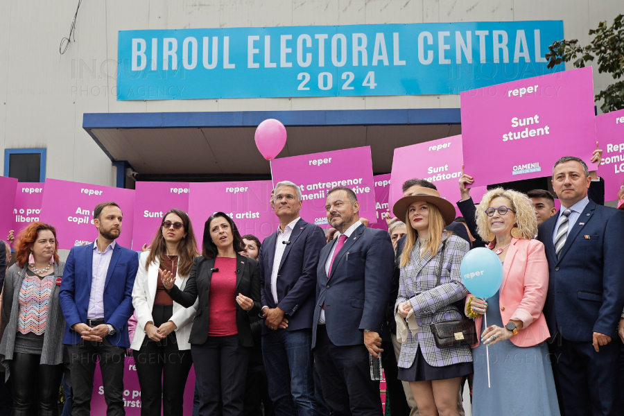 BUCURESTI - BEC - ALEGERI 2024 - PLATFORMA PENTRU DEMOCRATIE - DEPUNERE SEMNATURI - 12 OCT 2024