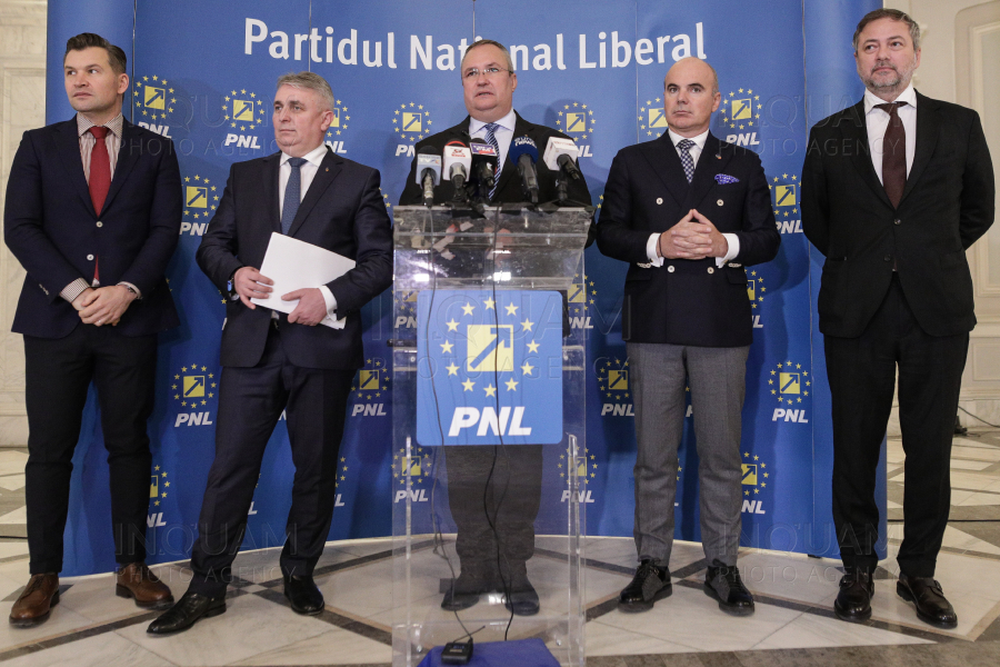 BUCURESTI - BIROUL POLITIC NATIONAL PNL - CONFERINTA DE PRESA - 30 IAN 2023